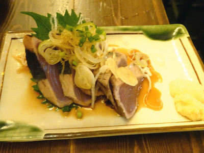 金華カツオのたたき