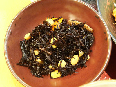 大豆とひじきの煮物