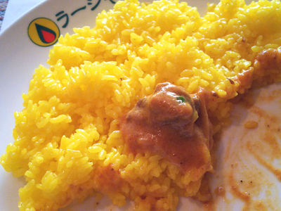 ライスにマトン