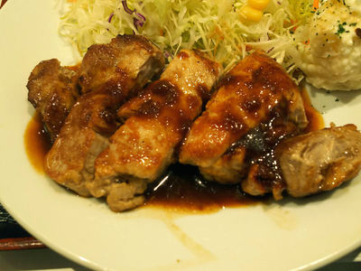 厚切り豚テキ アップ