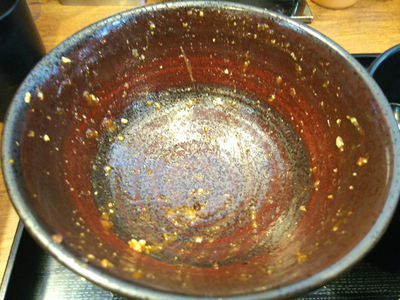 "厚熱"マーボー丼 完食