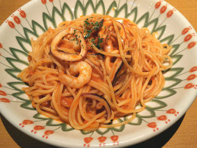 トマトクリームスパゲッティ