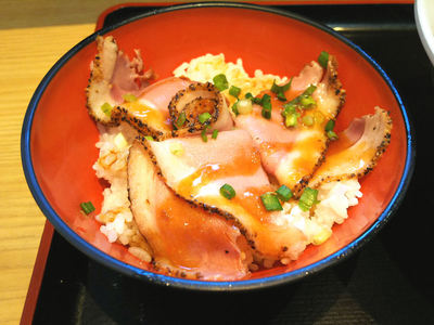 ミニ合鴨ロースト丼