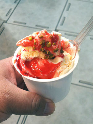 マスカルポーネチーズのジェラート