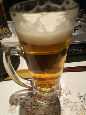 まずは一杯