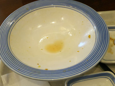 かきみそちゃんぽん 完食