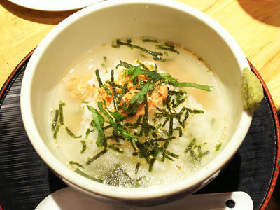 鶏だし茶漬け 鮭