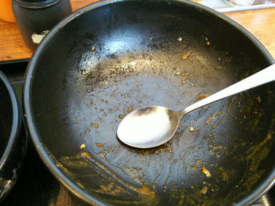 すたみな唐揚げカレー 完食