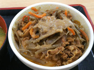 ごまだれきんぴら牛丼