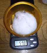 少し、体重落ちました