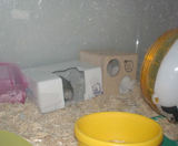 巣材をとられたしんのすけくん