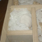 完全防寒のアイの寝室