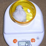 アイは30gを切る