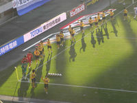 ジェフレディースが場内一周