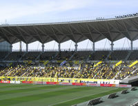 入場直後のゴール裏