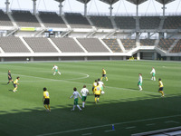 試合中のジェフレディース