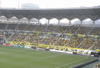 試合前のゴール裏