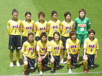 試合直前の選手整列