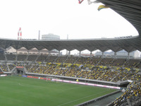 新潟戦のゴール裏