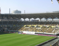 試合前のゴール裏