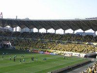 試合前のゴール裏