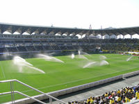 散水中のフクアリ