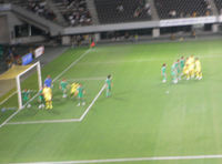 ジェフのFKのチャンス