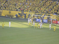 後半、ジェフのCKのチャンス