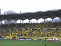 試合前のゴール裏