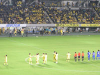 試合終了後の選手たち