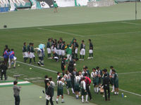 ヴェルディレジェンドと芸能人チーム