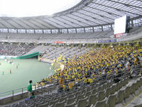 ゴール裏のジェフサポ達