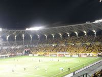 試合前のフクアリ