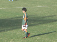 試合終了後の柴崎くん