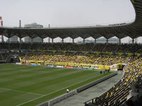 試合前のゴール裏