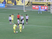 ジェフのFKのチャンス