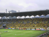 試合前のゴール裏