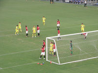 ジェフレディース、CKのチャンス