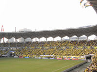 試合前のゴール裏