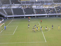 ジェフのFKのチャンス