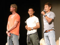 意気込みを語る深井