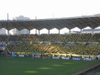 試合前のゴール裏