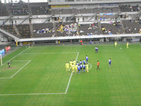 ジェフのフリーキックのチャンス