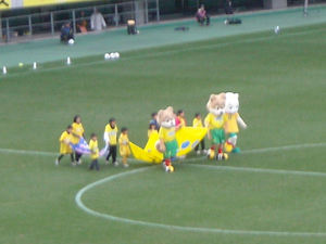 フェアプレーフラッグ入場