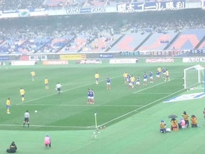 ベガルタのFKのチャンス