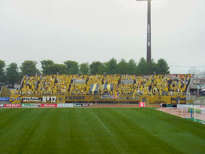 駆けつけたジェフサポ