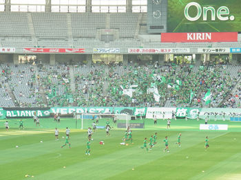 ヴェルディ側ゴール裏