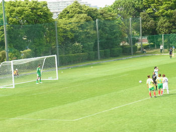 伊賀のPKのシーン