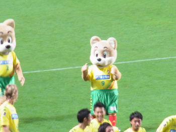 ジェフィもガッツポーズ