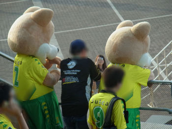 黄昏れてるジェフィ＆ユニティ